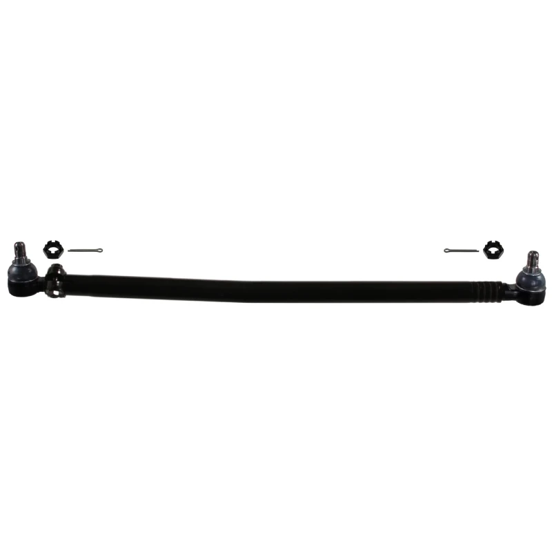 Image of FEBI BILSTEIN 35789 Centre Rod Assembly Front Axle, with castellated nut and split pins Centre Rod Assembly (285)