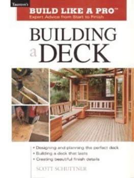 Image of Building a Deck by Scott Schuttner Book
