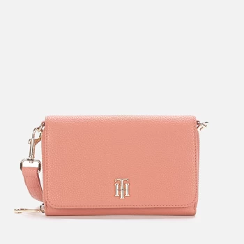 image of Tommy Hilfiger Womens TH Soft Small Crossover Bag - Mineralize