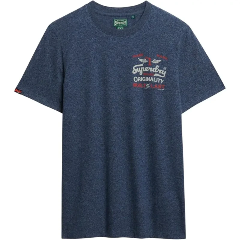 Image of Superdry T-Shirt Superdry Vintage Workwear Gris Unisex S