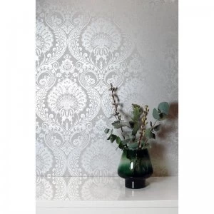 Image of Luxe Damask Wallpaper