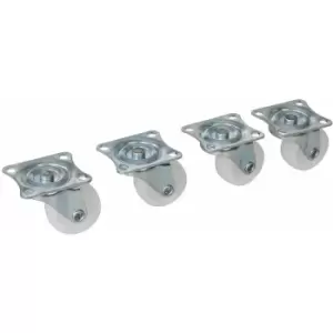 image of Light Duty Swivel Castors 4pk - 31mm - Fixman