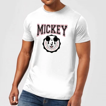 Image of Disney Mickey New York Mens T-Shirt - White - XS