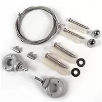 image of Robus 2 Wire Suspension Kit For Alexander LED Battens - RAESUS-2W