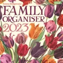 Image of Emma Bridgewater Tulips Week-to-View Square Wall Planner Calendar 2023