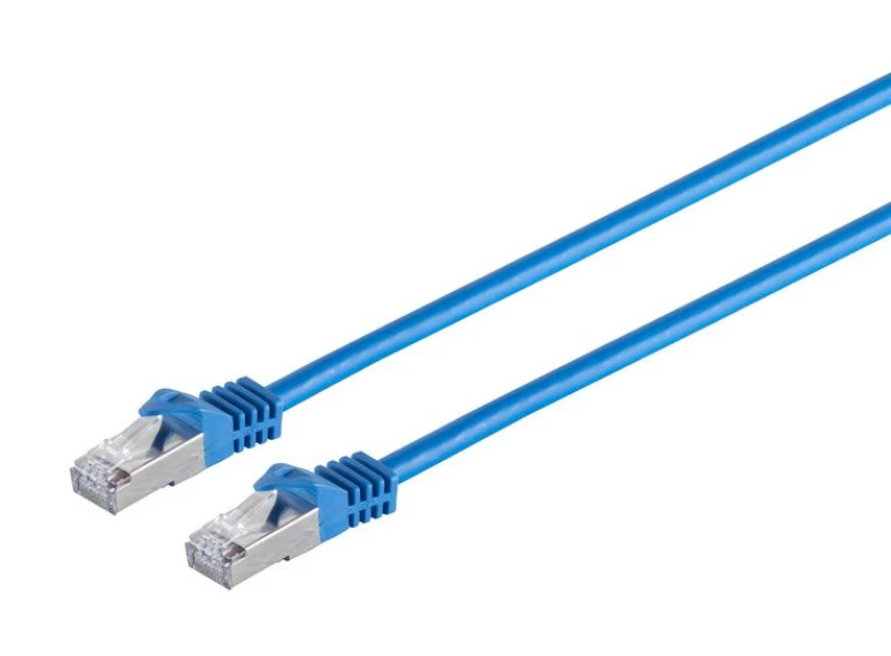 Image of Microconnect SFTP70025B networking cable Blue 0.25 m Cat7 S/FTP (S-STP