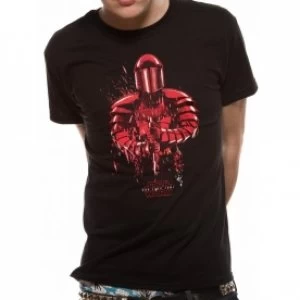 Image of Star Wars VIII The Last Jedi - Praetorian Guard Mens Medium T-Shirt - Black