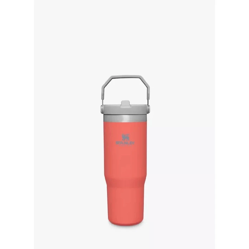Image of Stanley IceFlow Flip Straw Steel Leak-Proof - 887ml - Orange Orange One Size