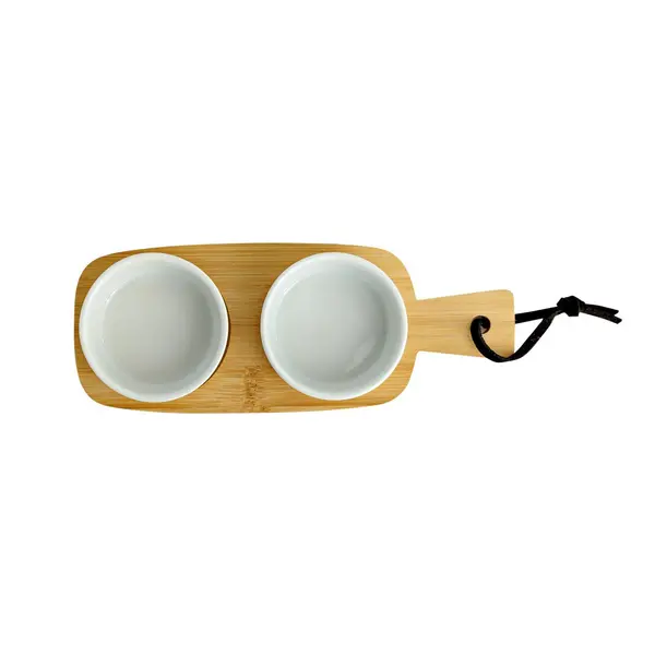 Image of Hestia Tapas Set - 2 x Ceramic Dish and Tray Multi