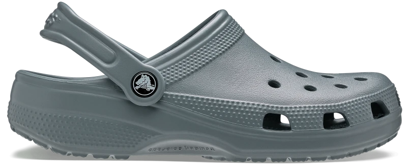 Image of Crocs Unisex Classic Clogs Concrete W3/M2