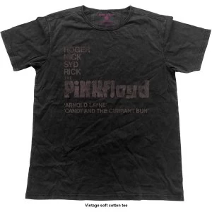 Image of Pink Floyd - Arnold Layne Demo Vintage Unisex Large T-Shirt - Black
