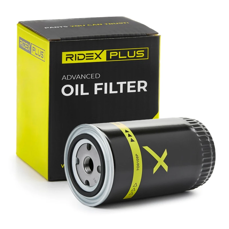 Image of RIDEX PLUS Oil filter RIDEX PLUS 7O0108P