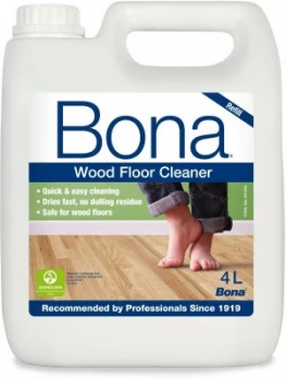 Image of Bona 4L Wood Floor Cleaning Solution Refill