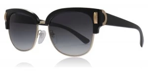 Image of Bvlgari BV8189 Sunglasses Black/Pink Gold 501/8G 55mm