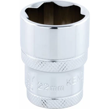 Image of Kennedy-pro - 22MM Ken-grip Socket 1/2' Sq Dr