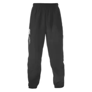 Image of Canterbury Childrens/Kids Cuffed Ankle Tracksuit Bottoms (12 Years) (Black)