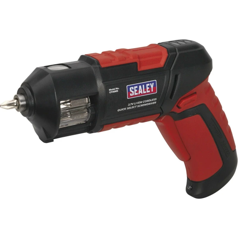 Image of Loops 14 PACK 3.7V Quick Select Cordless Screwdriver Set - 1.3Ah Lithium-ion Battery Multi