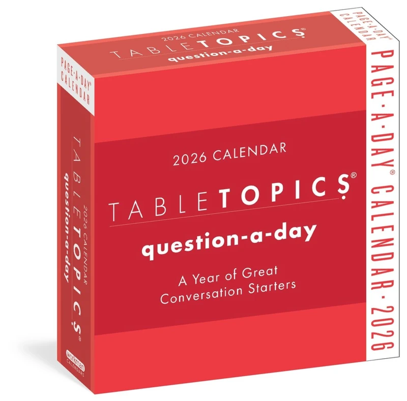 Image of TableTopics Question-a-Day Page-A-Day Calendar 2026 : A Year of Great Conversation Starters Calendar