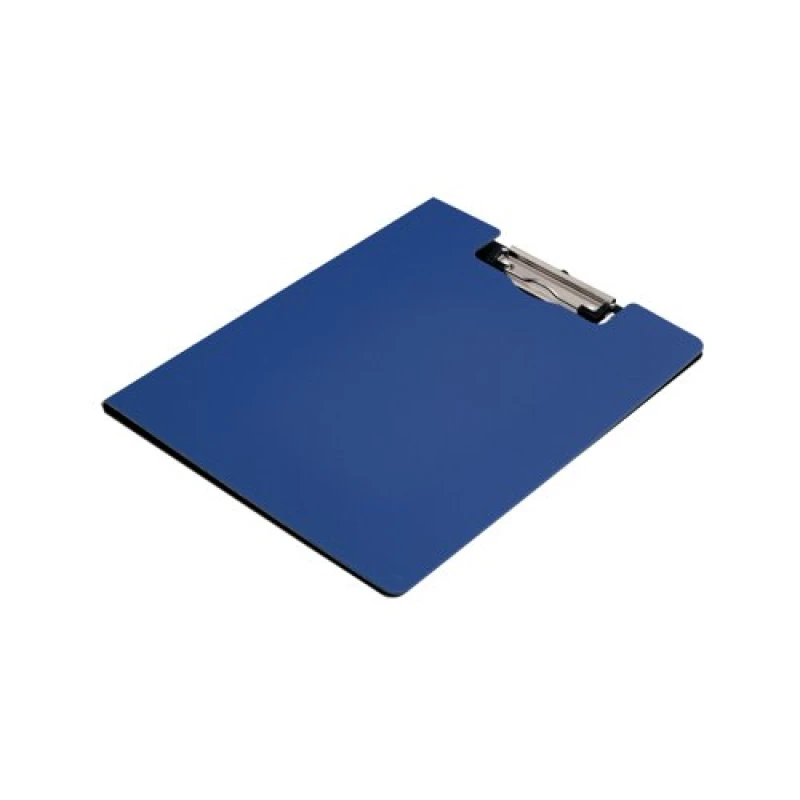 Image of Q-Connect Blue A4 Fold-over Clipboard KF14410