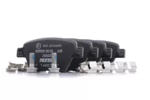 Image of TEXTAR Brake pad set VW,AUDI,SKODA 2456301 2K5698451,5K0698451,5K0698451A 5K0698451C,JZW698451Q,2K5698451,5K0698451,5K0698451A,5K0698451C,JZW698451Q