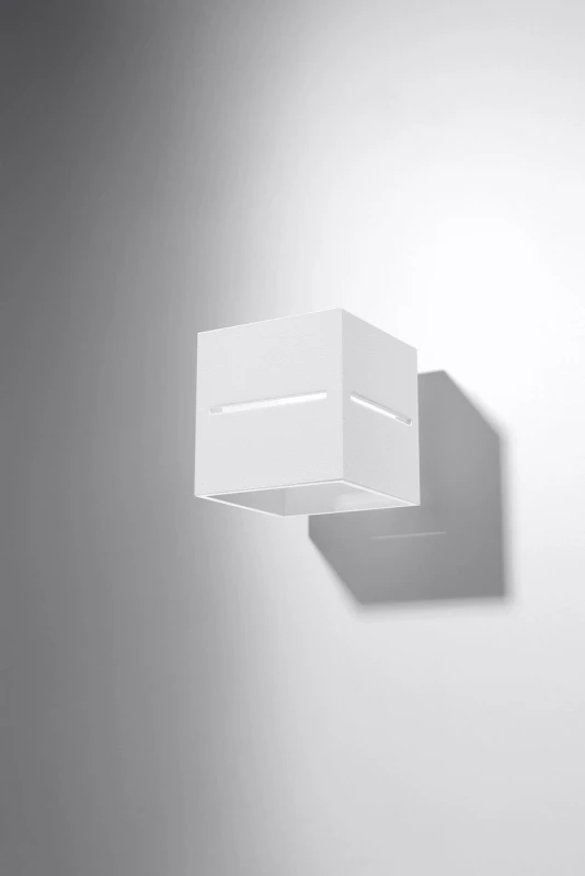 Image of SOLLUX LOBO White Up/Down Wall Lamp - Modern Loft Design G9 - Quality & Style Guaranteed