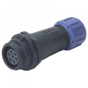 Image of Weipu SP1311 S 2 I Bullet connector Socket straight Series connectors SP13 Total number of pins 2