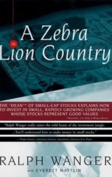 Image of A Zebra in Lion Country by Ralph Wanger Paperback