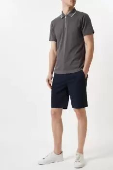 Image of Mens Classic Navy Chino Shorts