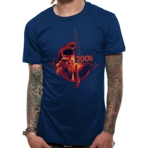 Image of 2001 Space Odyssey - Unisex Human Error T-Shirt (Navy)