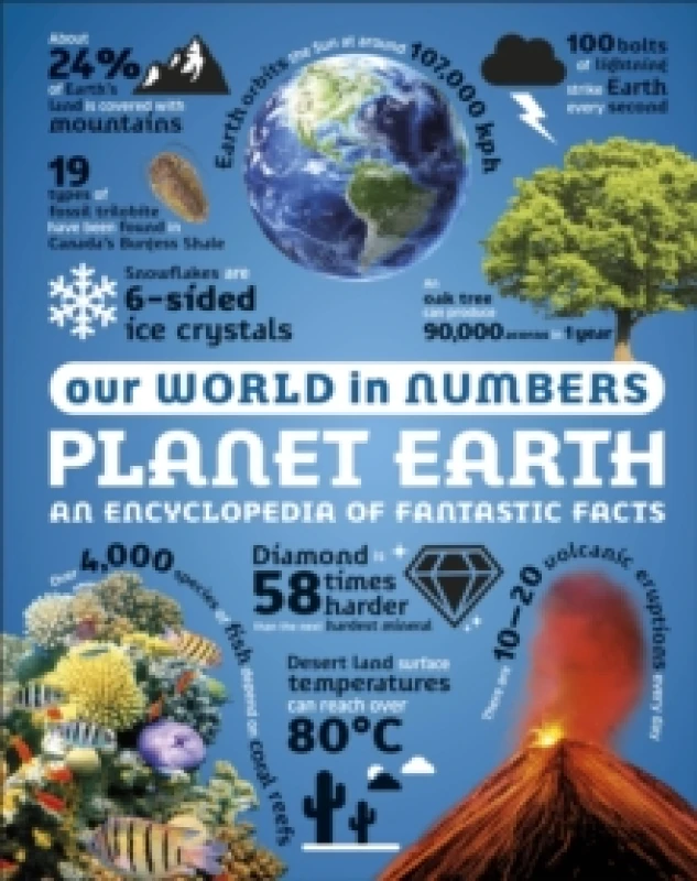 Image of Our World in Numbers Planet Earth Hardback