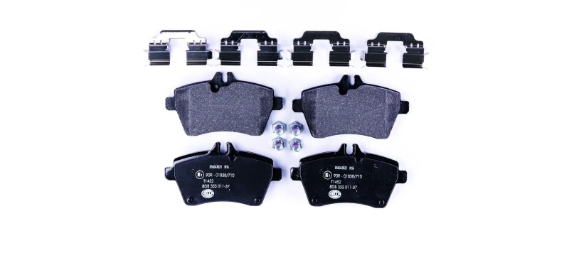 Image of HELLA Brake pad set HELLA 8DB 355 011-371