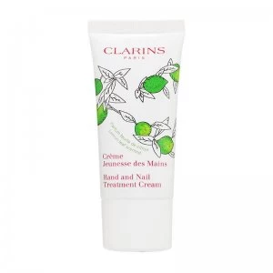 image of Clarins Hand & Nail Treatment Lime Cream 30ml