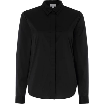 Image of Linea Plain Shirt Ladies - Black