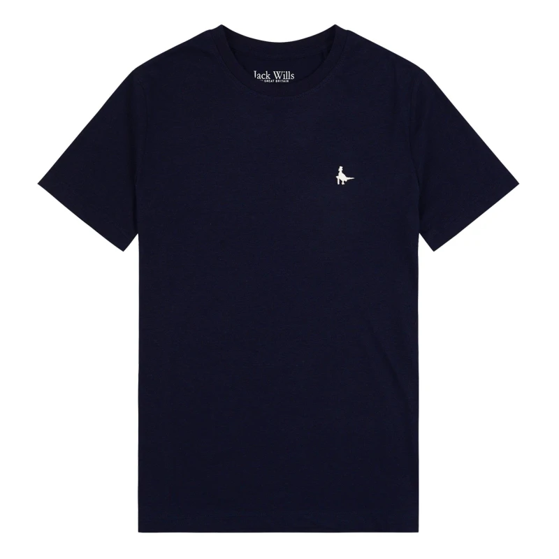Image of Jack Wills Kids Sandleford T-Shirt - Blue Blue 9 - 10 Years