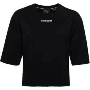 Image of Superdry Code T Shirt - Black