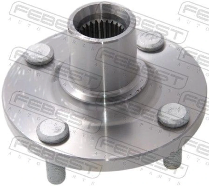 Image of FEBEST 0182-120F Wheel Hub Front Axle, without wheel bearing Wheel Hub (653)