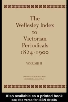 Image of The Wellesley Index to Victorian Periodicals 1824-1900
