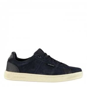 Image of Jack and Jones Wolly Nubuck Trainers - Navy Blazer