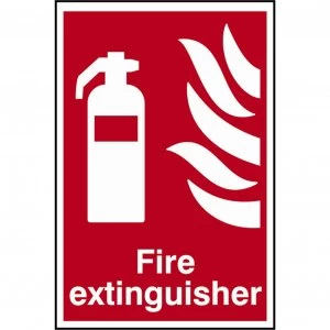 image of Scan Fire Extinguisher Sign 200mm 300mm Standard