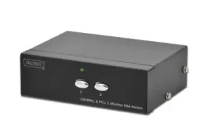 image of Digitus VGA Switch 2 PCs, 1 Monitor