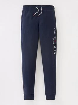 image of Tommy Hilfiger Boys Essential Sweatpants - Navy, Size 6 Years