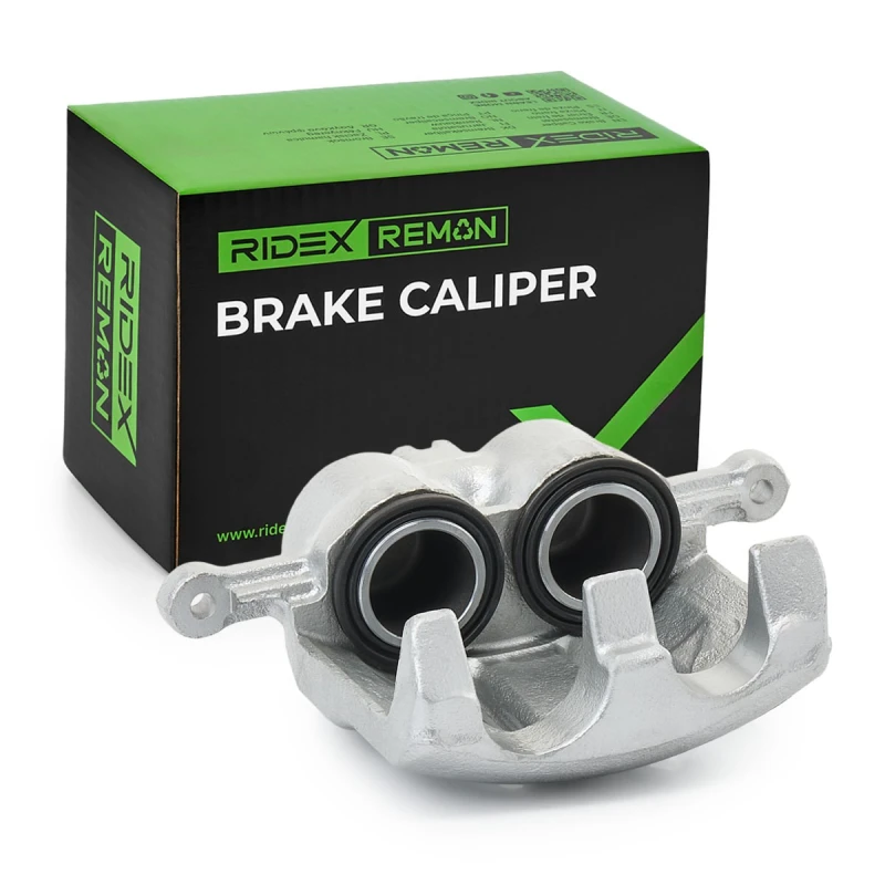 Image of RIDEX REMAN 78B0448R Brake caliper Front Axle, without holder Cast Iron Brake Caliper (78)