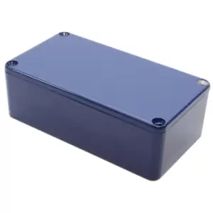 image of Hammond 1590B2Cb Enclosure, Multipurpose, Alum, Blue