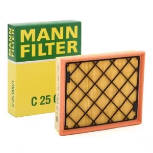 Image of MANN-FILTER Air Filter FORD,FORD USA C 25 008/1 5243186,DS739601AC,DS7Z9601A Engine Filter DS7Z9601D