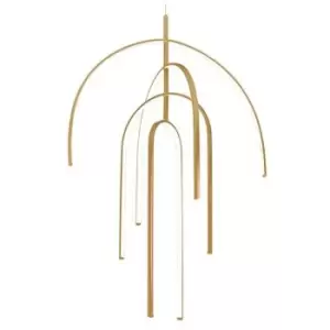 Image of Larissa Lighting - Larissa Ergates Ceiling Pendant Light 96W 3000K Gold