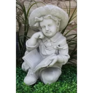 Image of Stone Effect Boy Reading