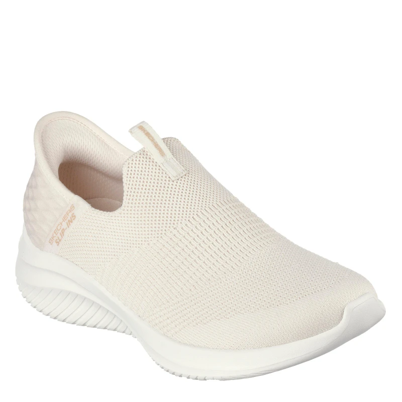 Image of Skechers Engineered Stretch Knit Slip-Ins W Slip On Trainers Womens Natural female 2 (35)