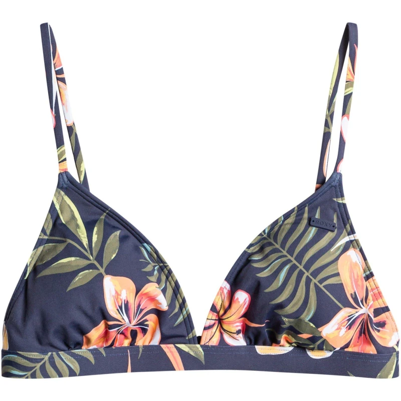Image of Roxy Into The Sun Bra Bikini Top Balconette Bikinis 8 (XS) Blue 35047119310