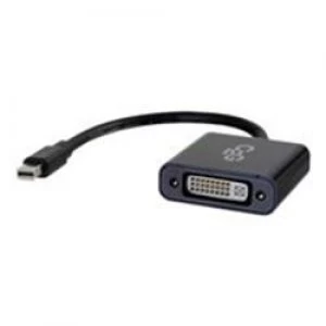 image of C2G 8" mDP M to DVI F Active 3D 4K BLK