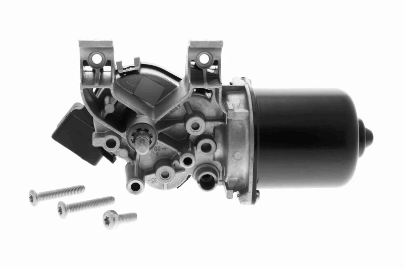 Image of VEMO V22-07-0008 Wiper Motor Q+, original equipment manufacturer quality, Front, for left-hand drive vehicles Wiper Motor (295)
